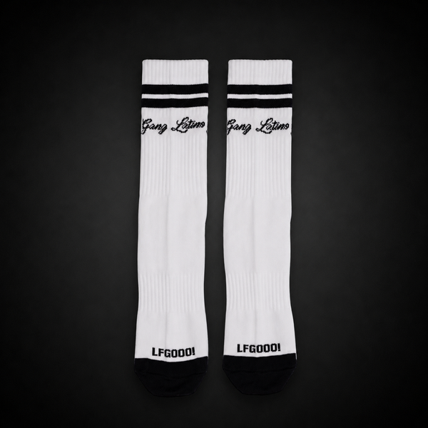 Latino Gang Socks – Classic Black & White