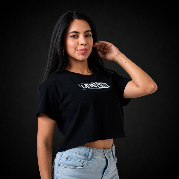 Latino Gang Crop Top – Black Edition
