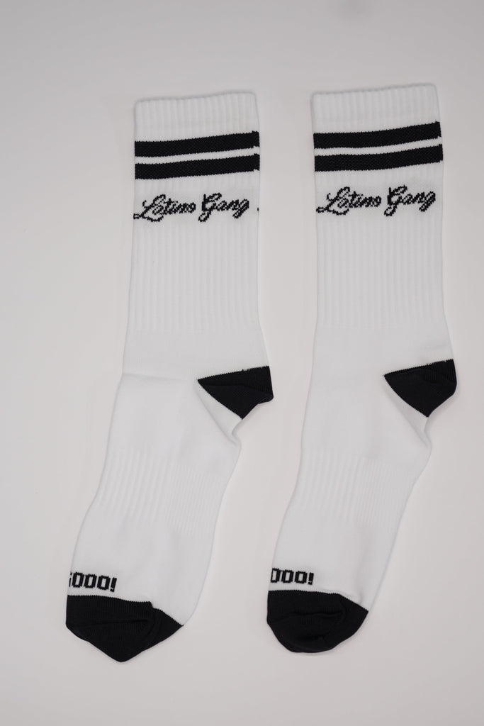 Latino Gang Socks – Classic Black & White