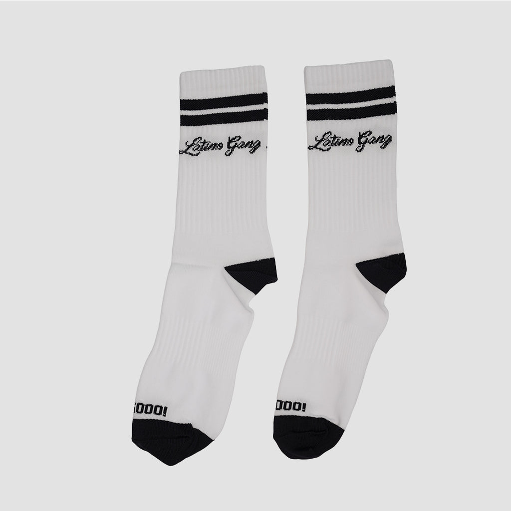 Latino Gang Socks –  Black & White