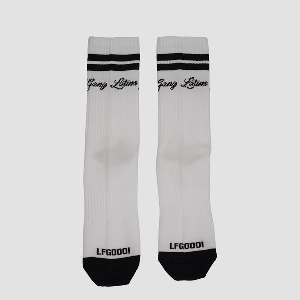 Latino Gang Socks –  Black & White